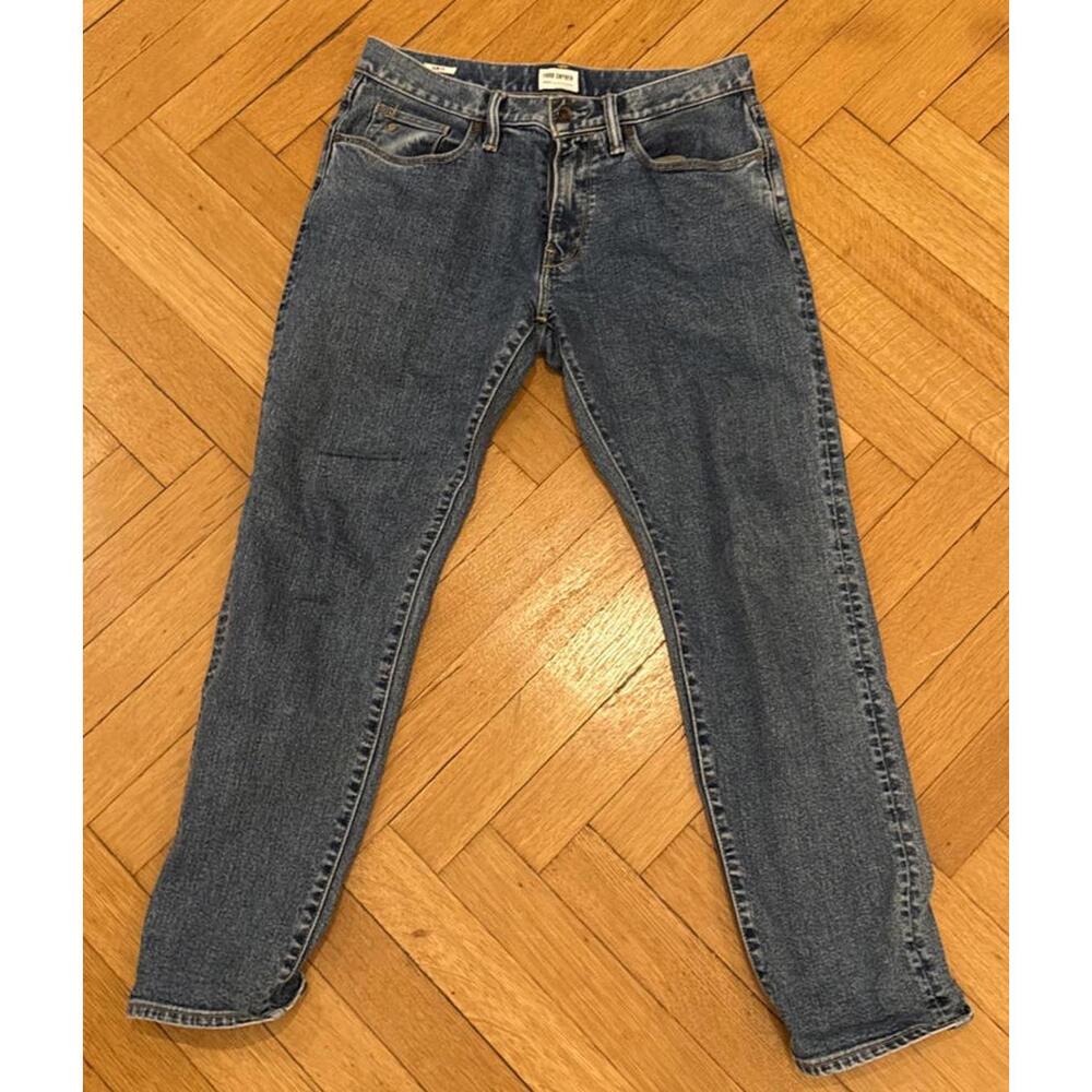 Todd Snyder Blue Straight-Leg Jeans
